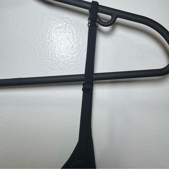 Skims Black Ribbed Slip Dress – Size L – Like New - Picture 6 of 8